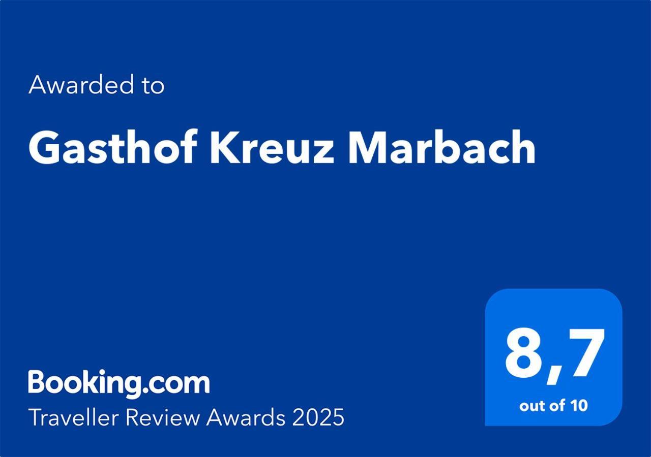 Gasthof Kreuz Marbach Экстерьер фото